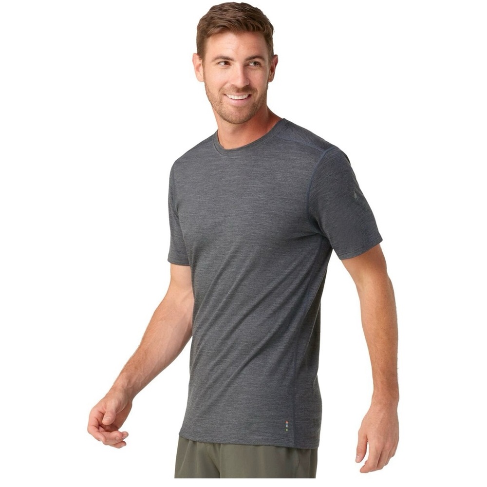 Smartwool MERINO SPORT 150 Short-Sleeve T-Shirt Men's Iron Heather Size M